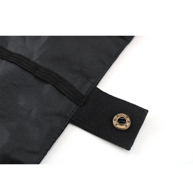 Portable Bamboo Cutlery Set with Canvas Carry Pouch Sustow