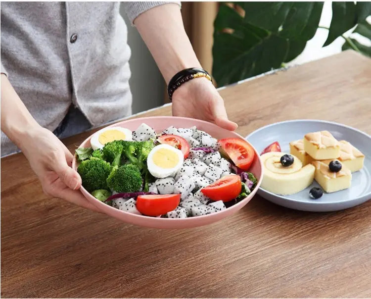 Wheat Straw Household Dinner Plate Sustow