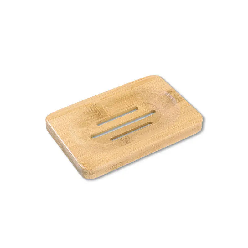Natural Bamboo Self-Draining Soap Dish | Eco-Friendly Soap Saver Sustow