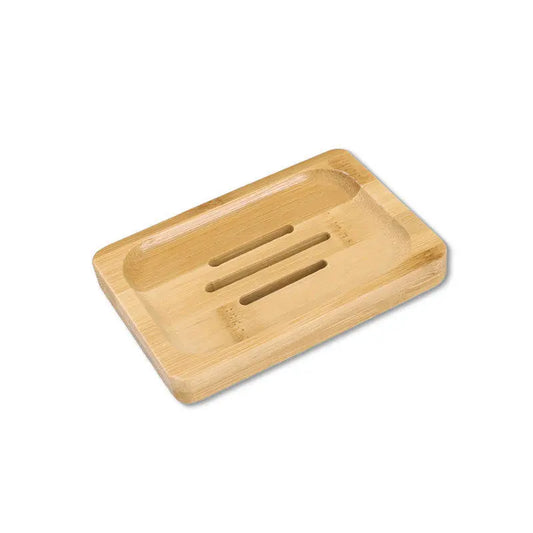 Natural Bamboo Self-Draining Soap Dish | Eco-Friendly Soap Saver Sustow