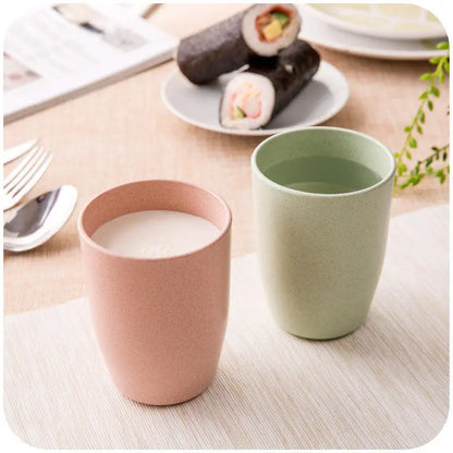 Wheat Straw Mouthwash Cup | Eco-Friendly Bathroom Tumbler Sustow