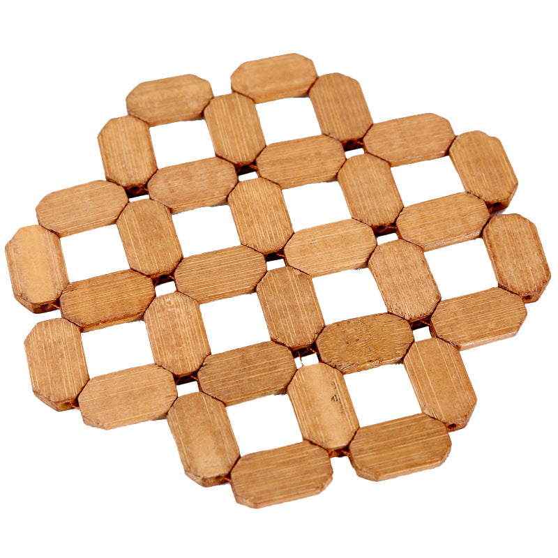 Wooden Bamboo Heat-Resistant Table Mats | Pot Trivets Sustow