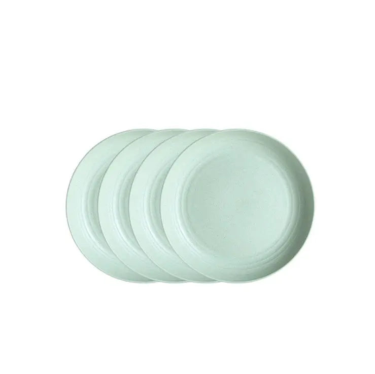 Wheat Straw Household Dinner Plate Sustow