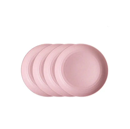 Wheat Straw Household Dinner Plate Sustow