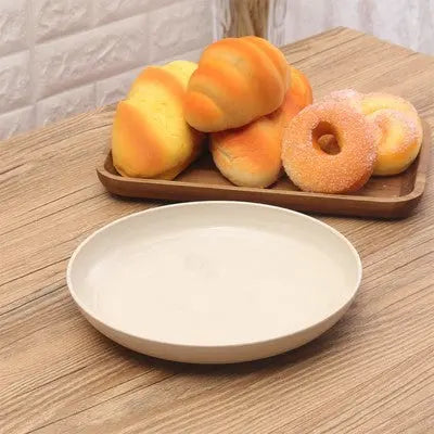 Wheat Straw Household Dinner Plate Sustow