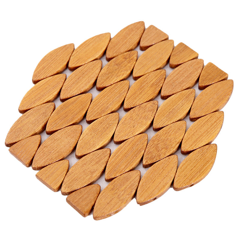 Wooden Bamboo Heat-Resistant Table Mats | Pot Trivets Sustow