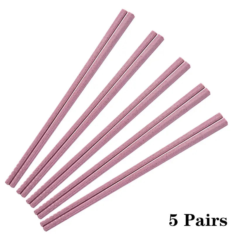 Wheat Straw Chopsticks Portable Tableware Sustow