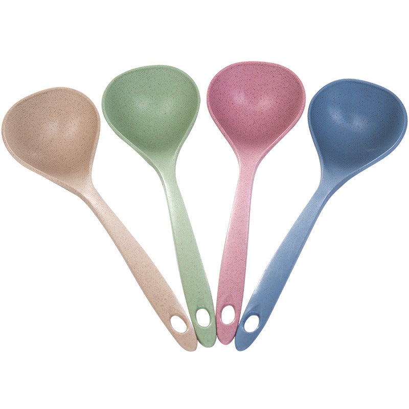 Long Handle Wheat Straw Spoon - SUSTOW