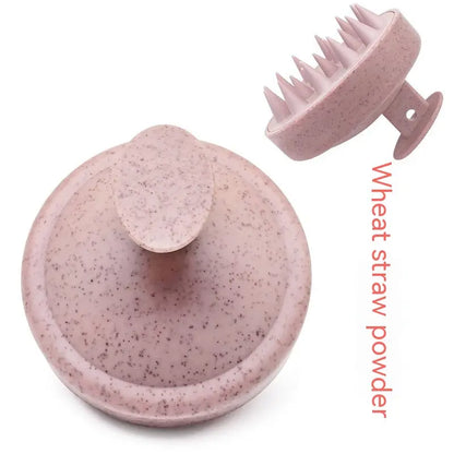 Eco-Friendly Wheat Straw Scalp Massager Shampoo Brush Sustow